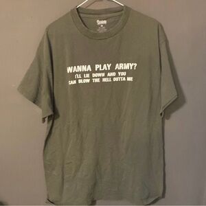 Spencer's Army Green Graphic Tee
